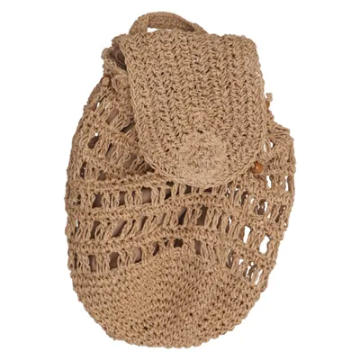 Backpack (Beige) from Pull & Bear Polyester