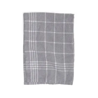 Kökshandduk (Grå, Vit) från Recycled by Wille Återvunnen bomull, Återvunnen polyester