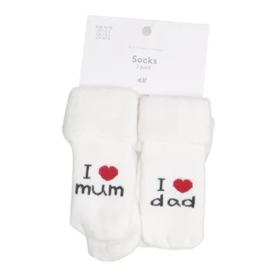 Chaussettes (Blanc, Rouge, Noir) de H&M
