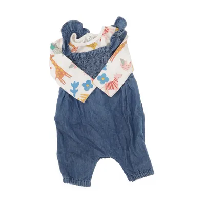 Set (Blå, Vit, Flerfärgad) från Baby TU Bomull