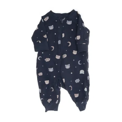 Sparkdräkt (Blå, Flerfärgad) från Lindex Baby Bomull