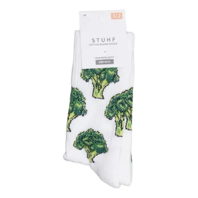 Strømper (Hvid, Grøn, Flerfarvet) fra Stuhf Bomuld, Elastan, Polyamid, Genanvendt polyester