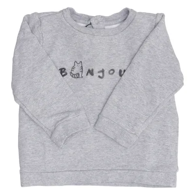Sweatshirt (Grijs) van Jacadi Katoen, Elastaan