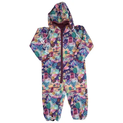 Overall (Flerfärgad) från Minymo Elastan, Polyester