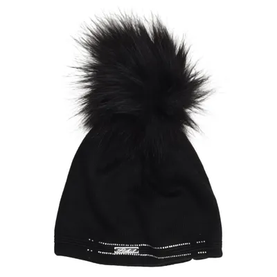 Bobble hat (Black) from Perfect Acrylic