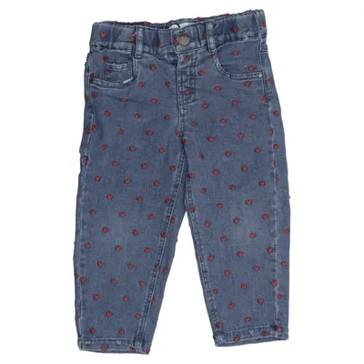 Jean (Bleu, Rouge, Multicolore) de Lil' Atelier Coton biologique, Polyester recyclé