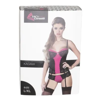 Undertøjsæt (Kagami) fra Livco Corsetti Elastan, Polyamid