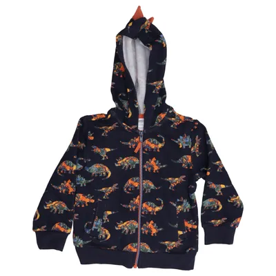 Huvtröja (Blå, Flerfärgad) från Little Me Bomull, Polyester