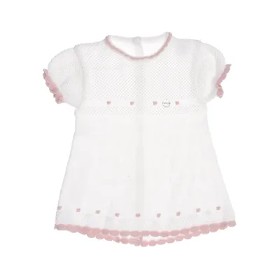 Robe (Blanc, Rose) de Felicia