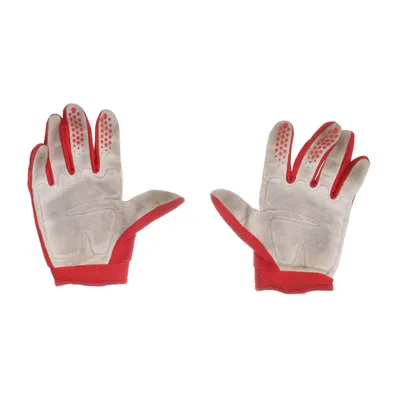 Träningshandskar (Röd) från Seven Elastan, Skinnimitation