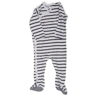 Barboteuse (Blanc, Noir) de Petit Bateau Coton