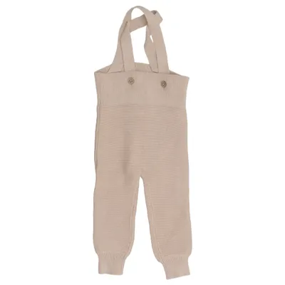 Hängselbyxor (Beige) från Newbie by KappAhl Bomull