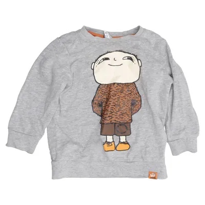 Sweatshirt (Grå) fra Alfons Åberg Bomuld, Viscose