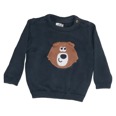 Trui (Blauw) van Baby C&A Katoen