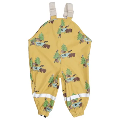 Rain pants (Yellow, Multicolored) from Kuling Polyester, Polyurethane