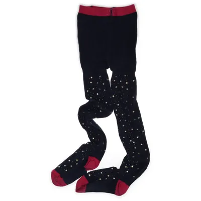 Strumpbyxor (Blå, Guldfärgad, Röd) från Mini Boden Bomull, Elastan, Polyamid