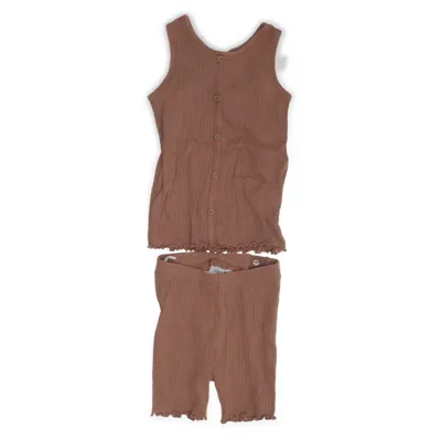 Set (Bruin) van H&M Katoen, Elastaan