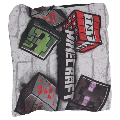 Pillowcase (Gray, Multicolored) from Character World Cotton