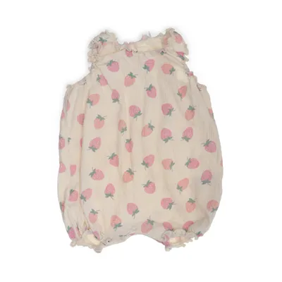 Sparkedragt (Beige, Pink) fra ICA Elastan, Økologisk bomuld, Polyester