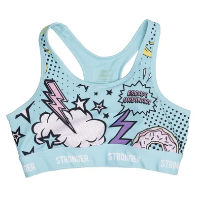 Sports-BH (Ice Cream) fra Stronger Elastan, Polyester