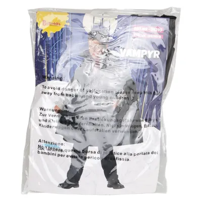 Déguisement (Noir, Blanc, Rouge) Polyester