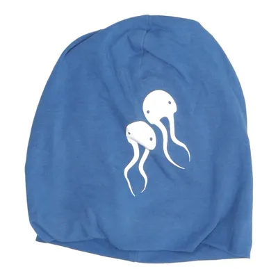 Beanie (Blauw) van Vossatassar Katoen, Elastaan
