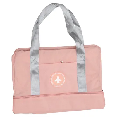 Weekendtas (Roze, Grijs) van Travel