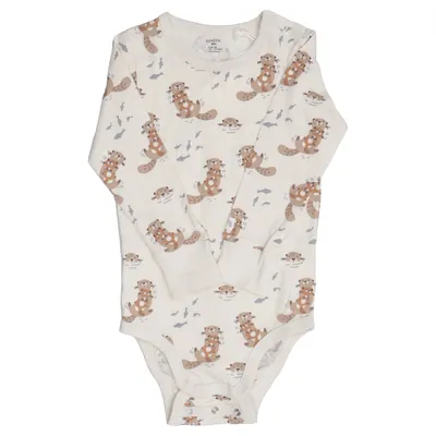 Body (Beige) fra Lindex Baby Bomuld, Elastan