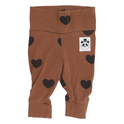 Legging (Marron, Noir) de Mini Rodini Élasthane, Lyocell