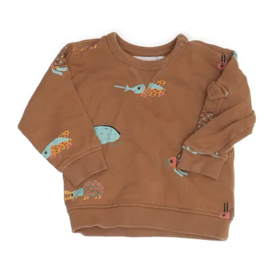 Sweatshirt (Marron, Multicolore) de Minimarket Coton