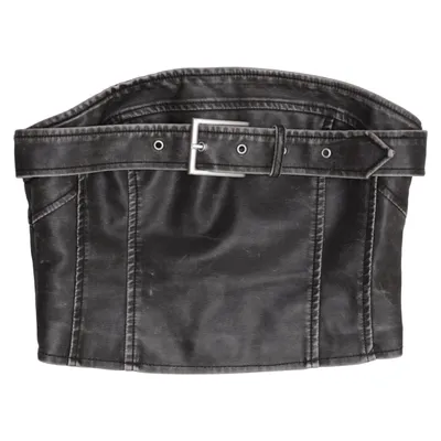 Tube top (Gray) from Soya Fashion Polyurethane