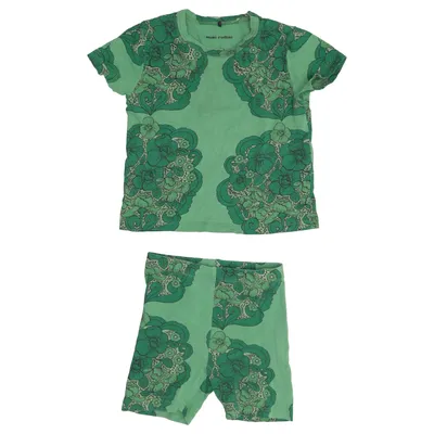 Set (Green) from Mini Rodini Cotton, Elastane