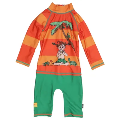 UV-kläder (Orange, Grön, Flerfärgad) från Swimpy Elastan, Polyester