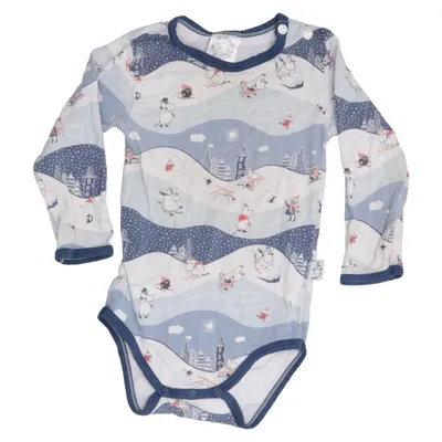 Romper (Blauw, Wit, Meerkleurig) van Moomin Katoen, Elastaan