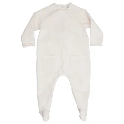 Rompers (Beige) from The Simple Folk Elastane, Organic cotton