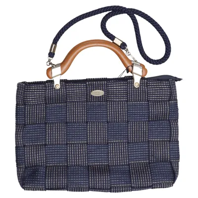 Shoulder-bag (Blue, Gray) from P.T Design