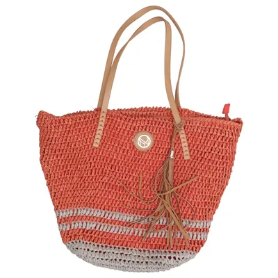 Beach bag (Orange, Beige) from NYPD