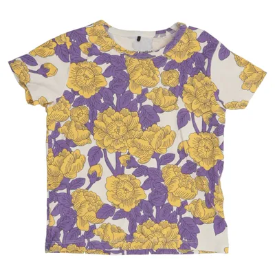 T-shirt (Beige, Gul, Lila) från Mini Rodini Bomull, Elastan