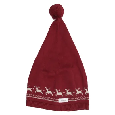 Bobble hat (Red, Beige) from Newbie by KappAhl Cotton