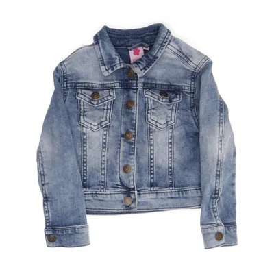 Denim jacket (Blue) from Juniors Cotton, Elastane