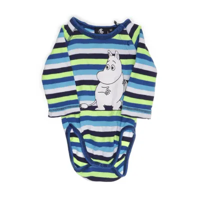 Body (Blå, Vit, Grön, Svart) från Moomin Bomull