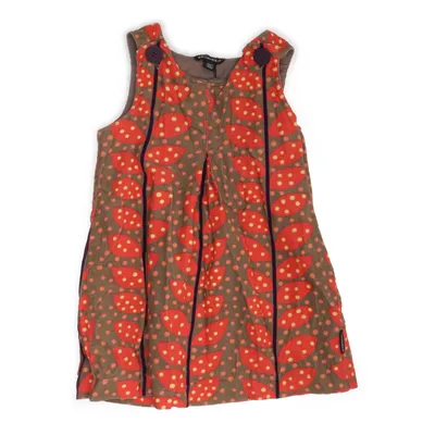 Klänning (Röd, Brun, Flerfärgad) från Marimekko Bomull