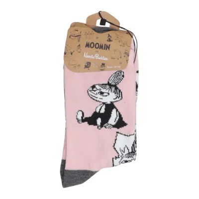 Strumpor (Rosa, Flerfärgad) från Moomin by Nordic Buddies Bomull, Elastan, Nylon, Polyester