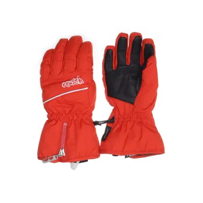Gloves (Red, Black) from Reusch Leather, Polyester