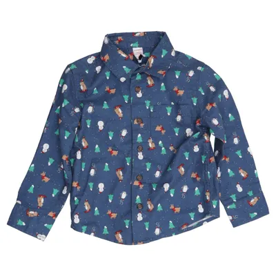 Skjorta (Blå, Flerfärgad) från Joe Fresh Bomull