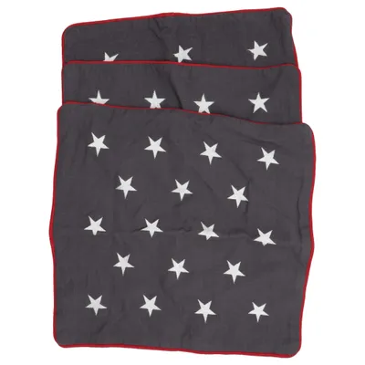 Housse de coussin (Gris, Blanc, Rouge) de Mogihome Coton