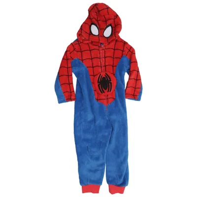 Sparkedragt (Rød, Blå, Flerfarvet) fra Marvel Spiderman Polyester