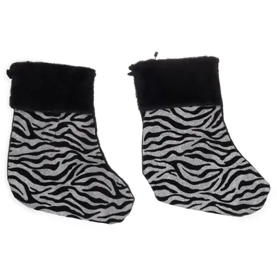 Christmas stocking (Black, Silver) from Northern Winterland