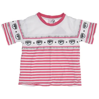 T-shirt (Vit, Rosa, Flerfärgad) från Chiara Ferragni Bomull