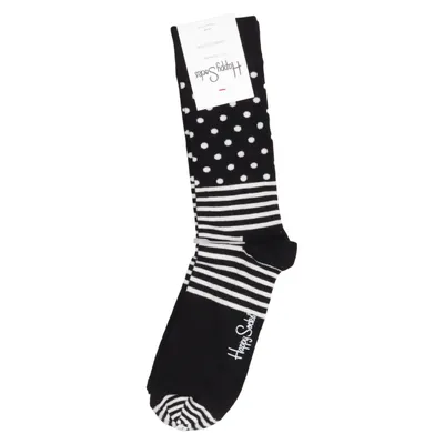 Strümpfe (Schwarz, Weiß) von Happy Socks Baumwolle